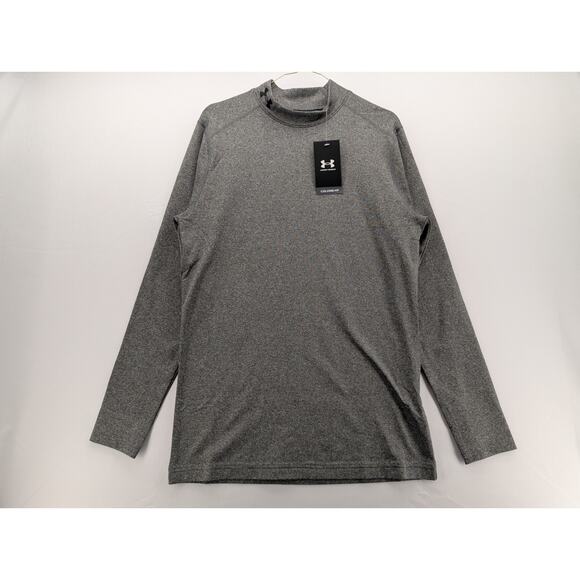 NWT Under Armour Men's ColdGear Armor Fitted Mock Long Sleeve size Medium - Picture 2 of 7
